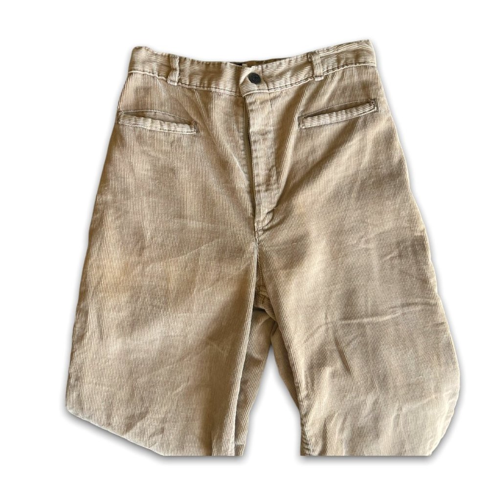 Vintage 1970s Landlubber Groovy High Waisted Tan … - image 6